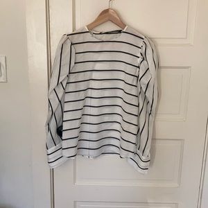 Zara puff sleeve top